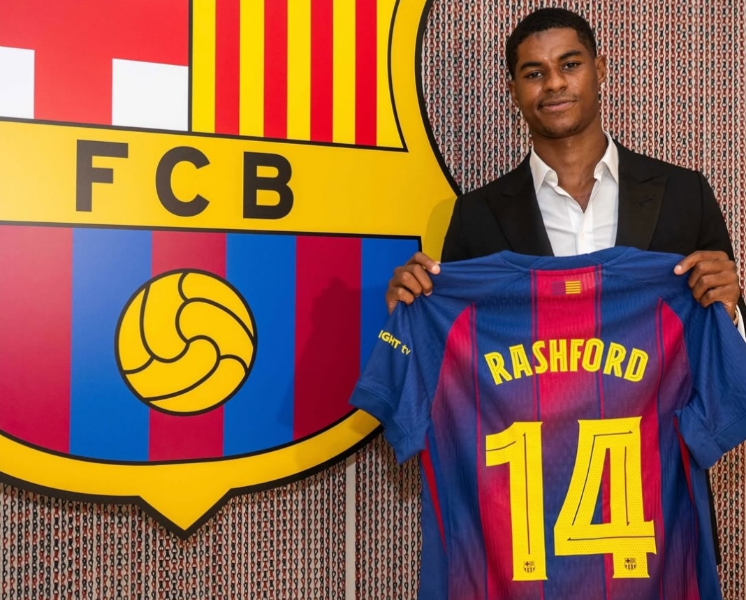 Marcus Rashford resmi gabung Barcelona hingga 2026