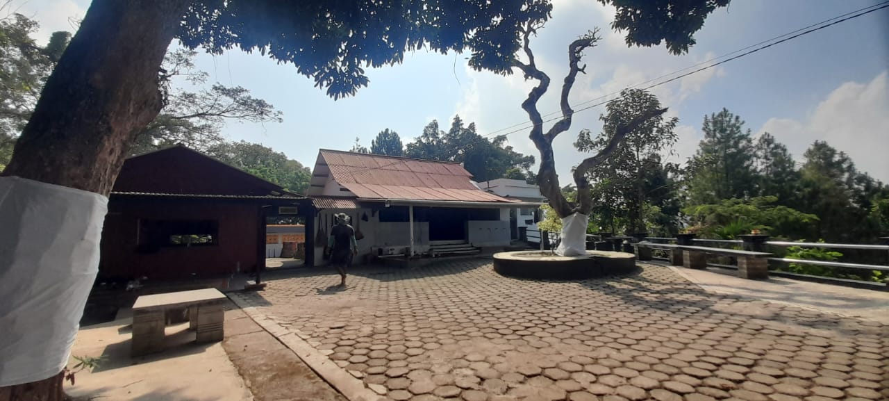 Suasana pegunungan Lawu yang sejuk, kabut yang turun perlahan, aroma tanah basah, hingga kicau burung menambah ketenangan.
