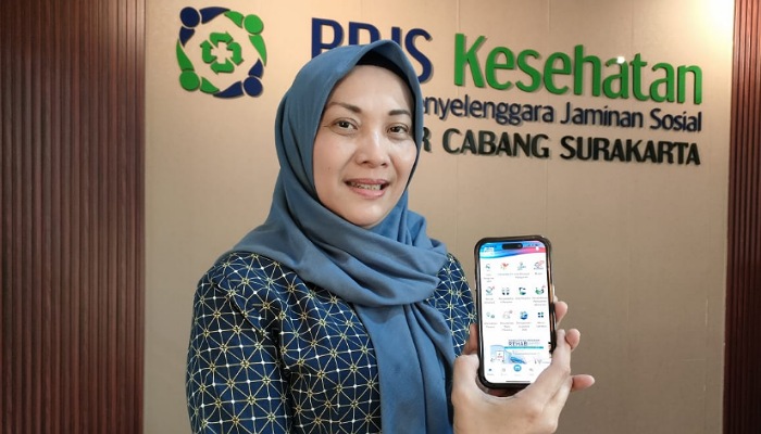 Head of Branch Office BPJS Kesehatan Surakarta Debbie Nianta Musigiasari