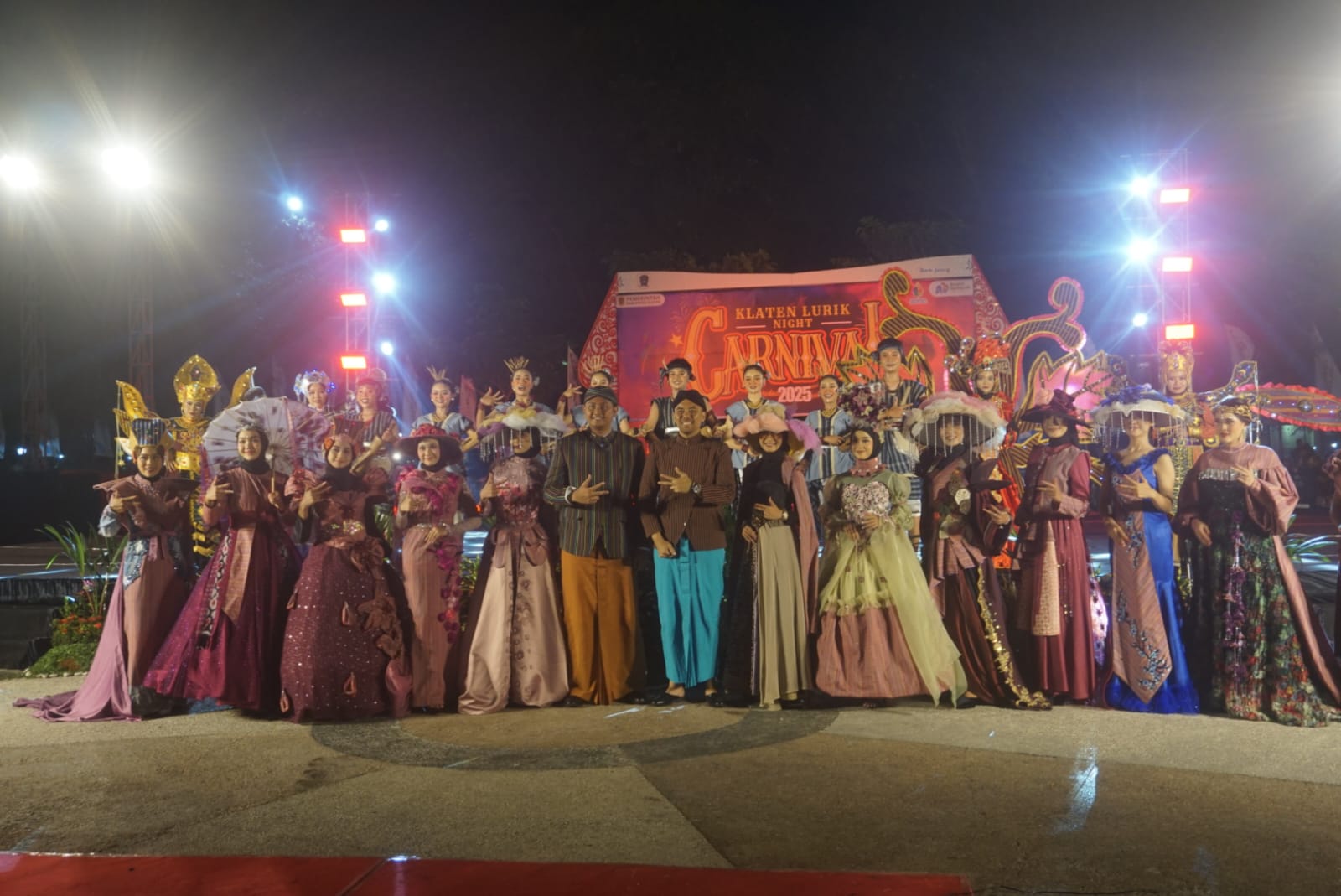 Klaten Lurik Night Carnival 2025 sukses pukau warga. Hamenang siap gelar lebih meriah dan promosikan lurik Klaten hingga ke Tiongkok.