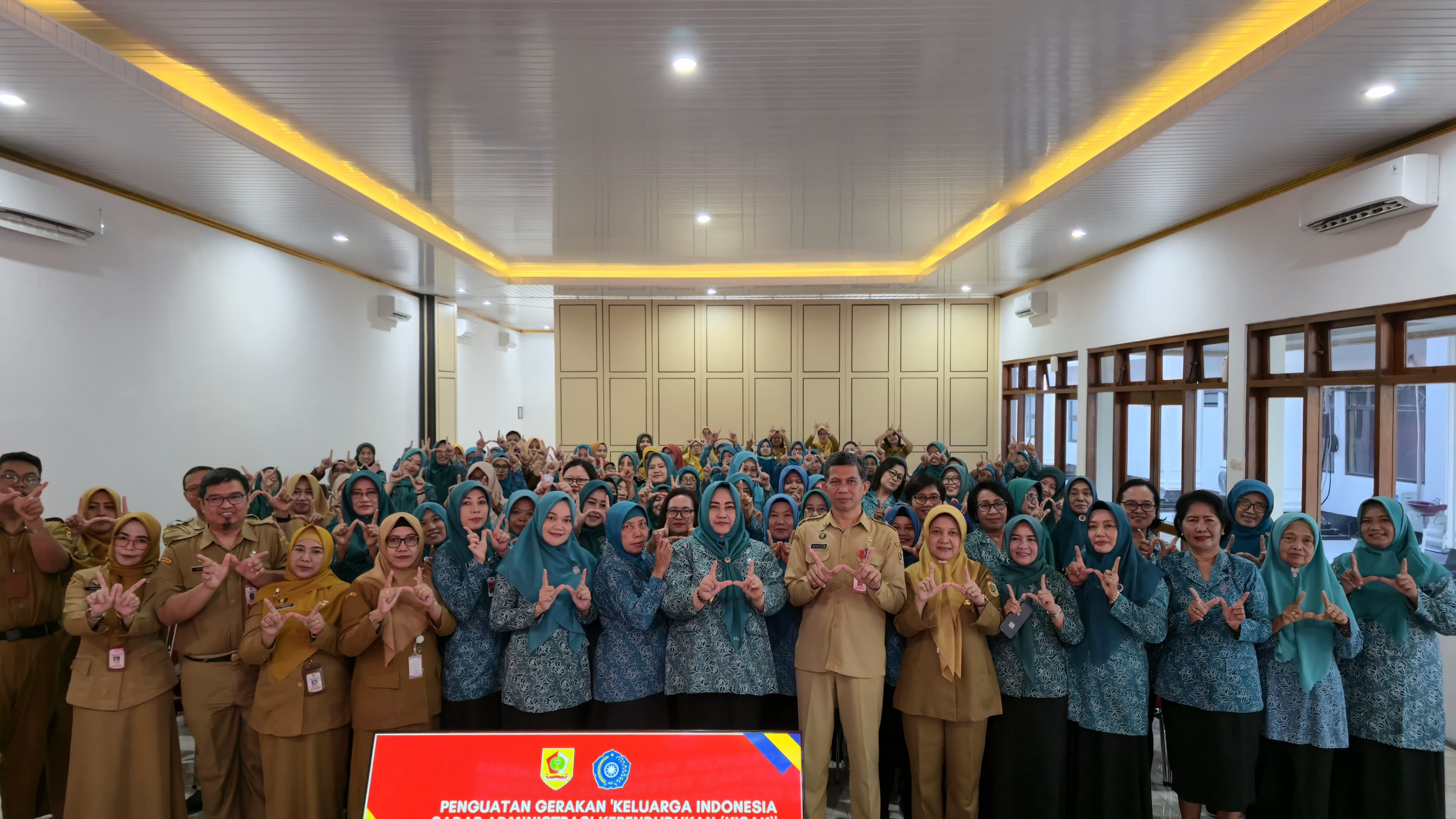 Sosialisasi Gerakan KISAK di Ruang Khayangan Kompleks Setda Wonogiri, Senin (28/7/2025).