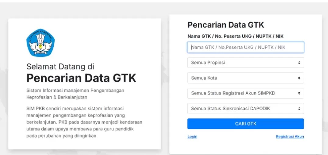 Link Info GTK terbaru 2025 dan panduan verifikasi rekening agar Tunjangan Profesi Guru cair tepat waktu. Cek statusmu sekarang!