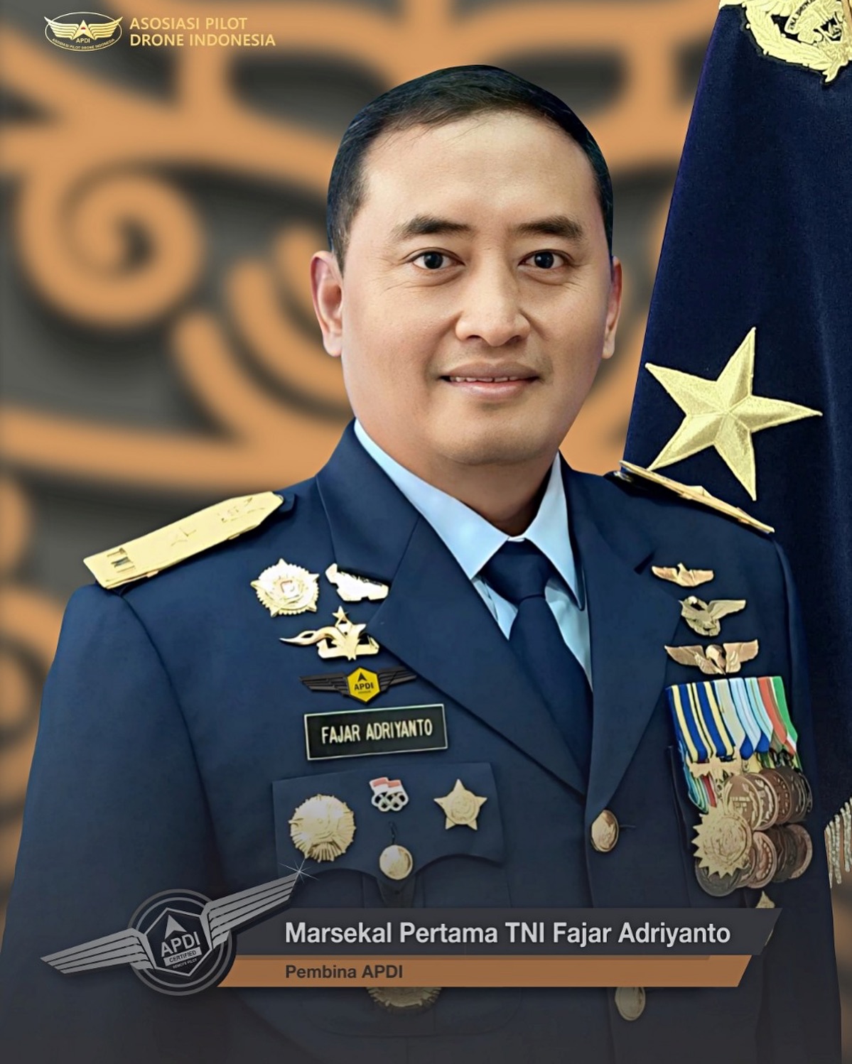 Marsma TNI Fajar Adriyanto gugur dalam kecelakaan pesawat FASI di Bogor. Ini rekam jejak dan dedikasinya untuk TNI AU.