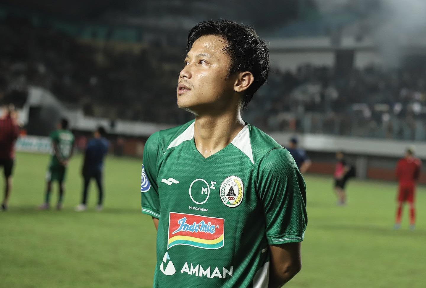 Rifky Suryawan saat membela PSS Sleman.