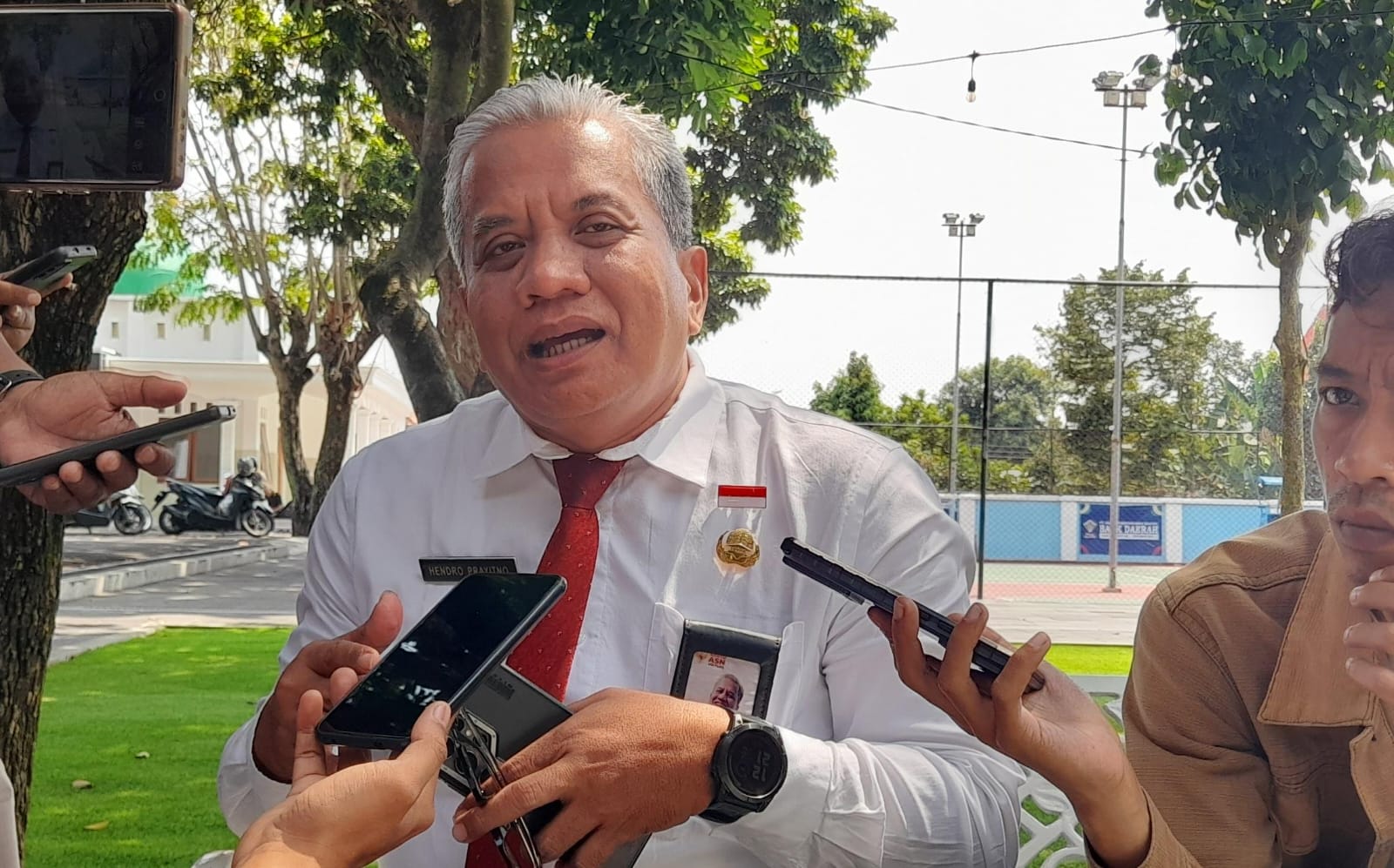 Kepala Pelaksana Harian Badan Penanggulangan Bencana Daerah (BPBD) Karanganyar, Hendro Prayitno. (Rudi Hartono/Radar Solo)