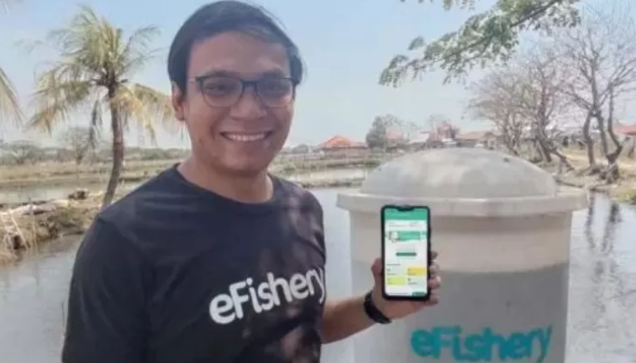 Gibran Huzaifah, CEO eFishery kini ditangkap polisi.