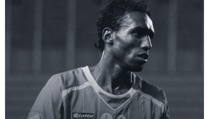 Suleiman Al Obaid, eks kapten Timnas Palestina yang tewas dalam serangan Israel.