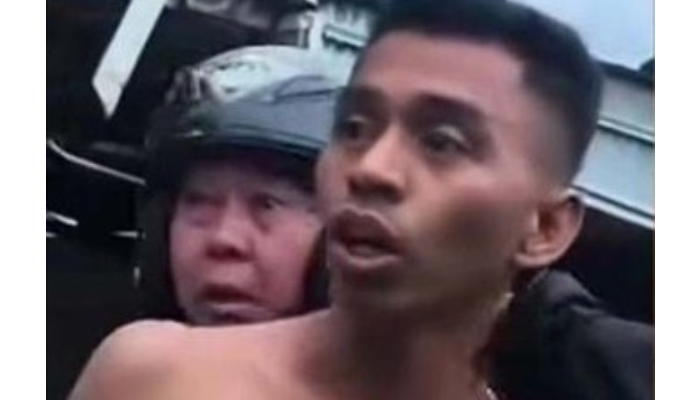 Ervan Siging, tersangka pembunuhan Joel Alberto Tanos, cucu 9 Naga Sulut.
