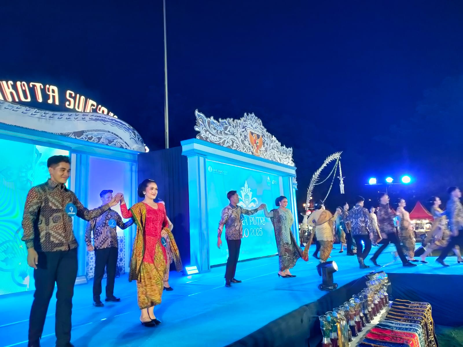 Grand Final Putra Putri Solo 2025 di Balai Kota Solo, Jumat (8/8/2025) malam.