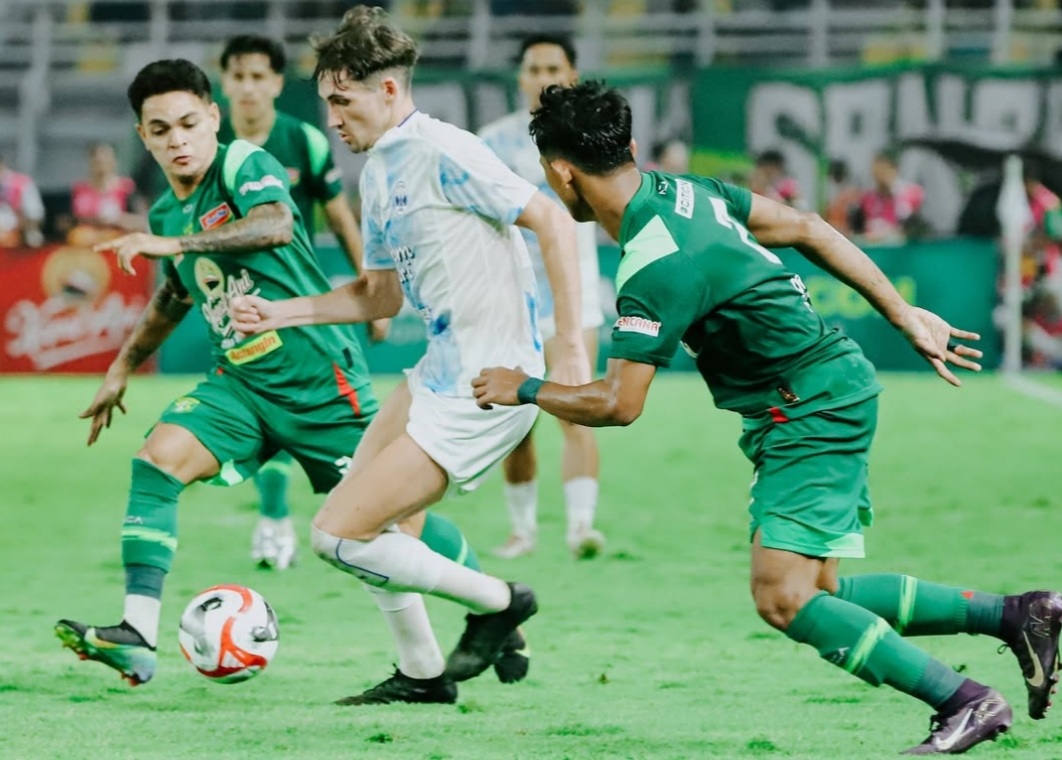 Laga PSIM Yogyakarta vs Persebaya 1-0 di Stadion GBT.
