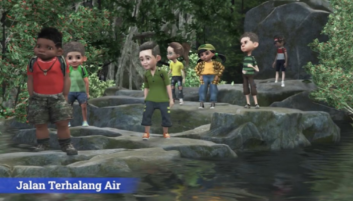 Cuplikan trailer film animasi Merah Putih: One for All.