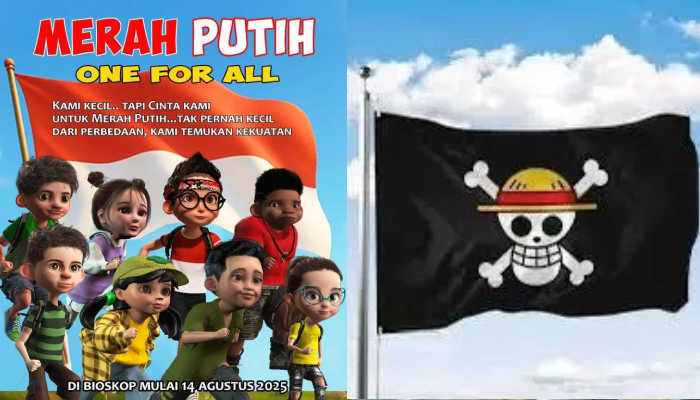 Heboh film Merah Putih: One for All disebut-sebut untuk redam viral bendera One Piece.