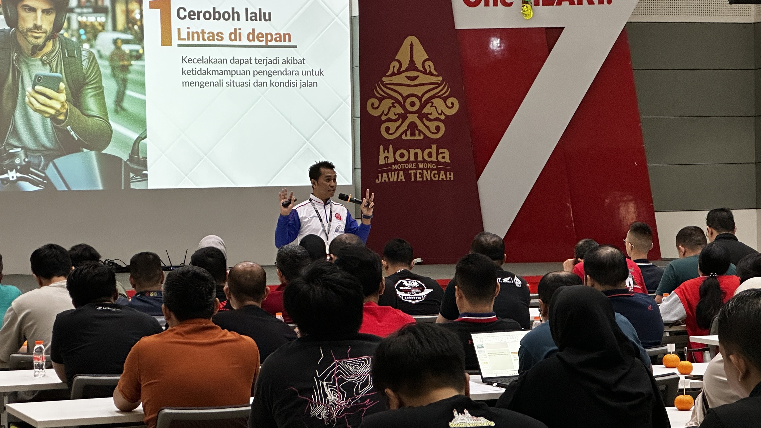 Astra Motor Jateng Tanamkan Budaya #Cari_Aman pada Karyawan