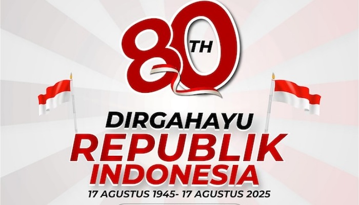 Ilustrasi HUT ke-80 RI