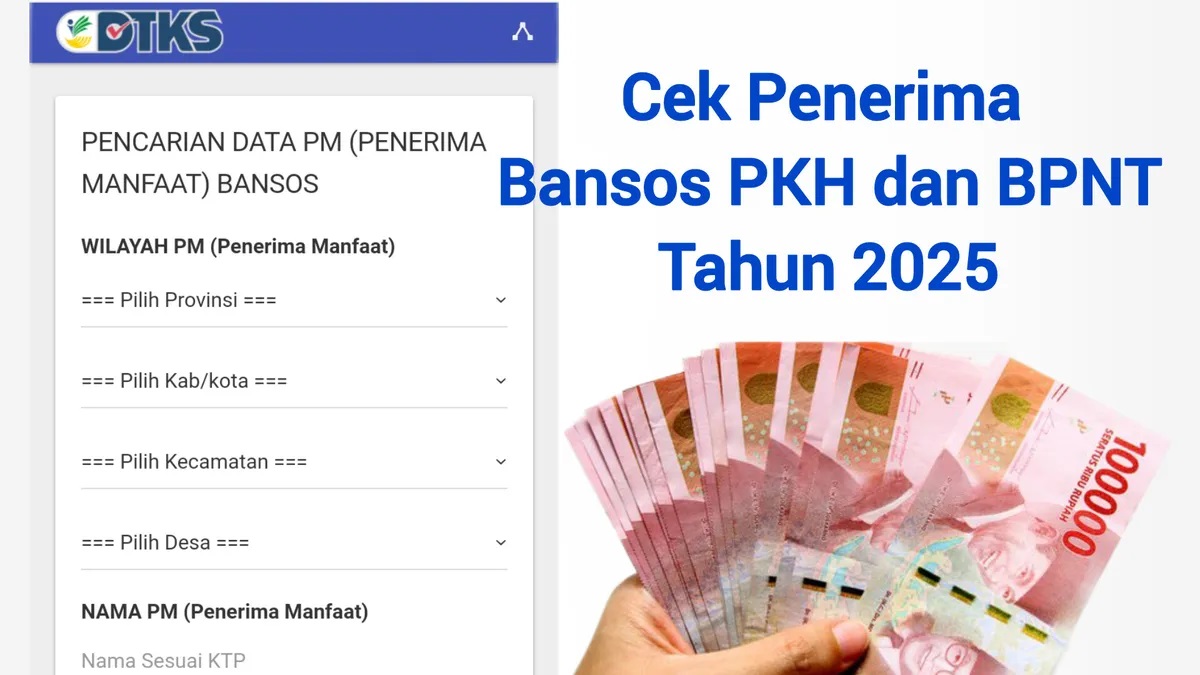 Bansos PKH & BPNT Agustus 2025 cair tahap 3. Cek status penerima lewat HP via website dan aplikasi Kemensos dengan mudah.