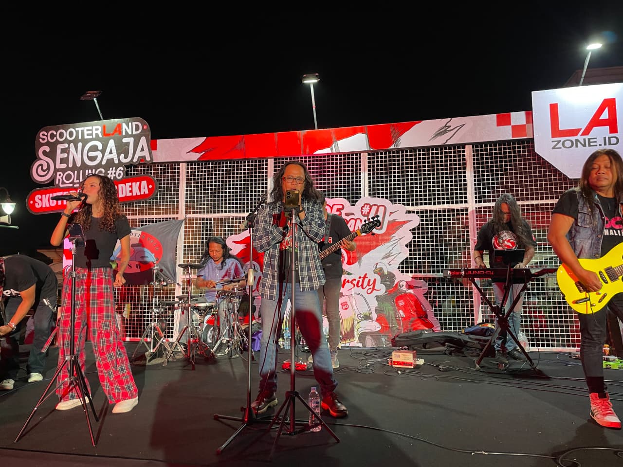 Acara inti dari Parade Kemerdekaan berlangsung sangat meriah.