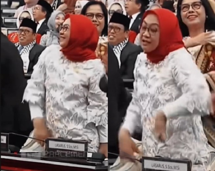 Dari video viral itu, salah satu sosok yang menjadi sorotan adalah anggota Komisi V DPR RI Sadarestuwati.