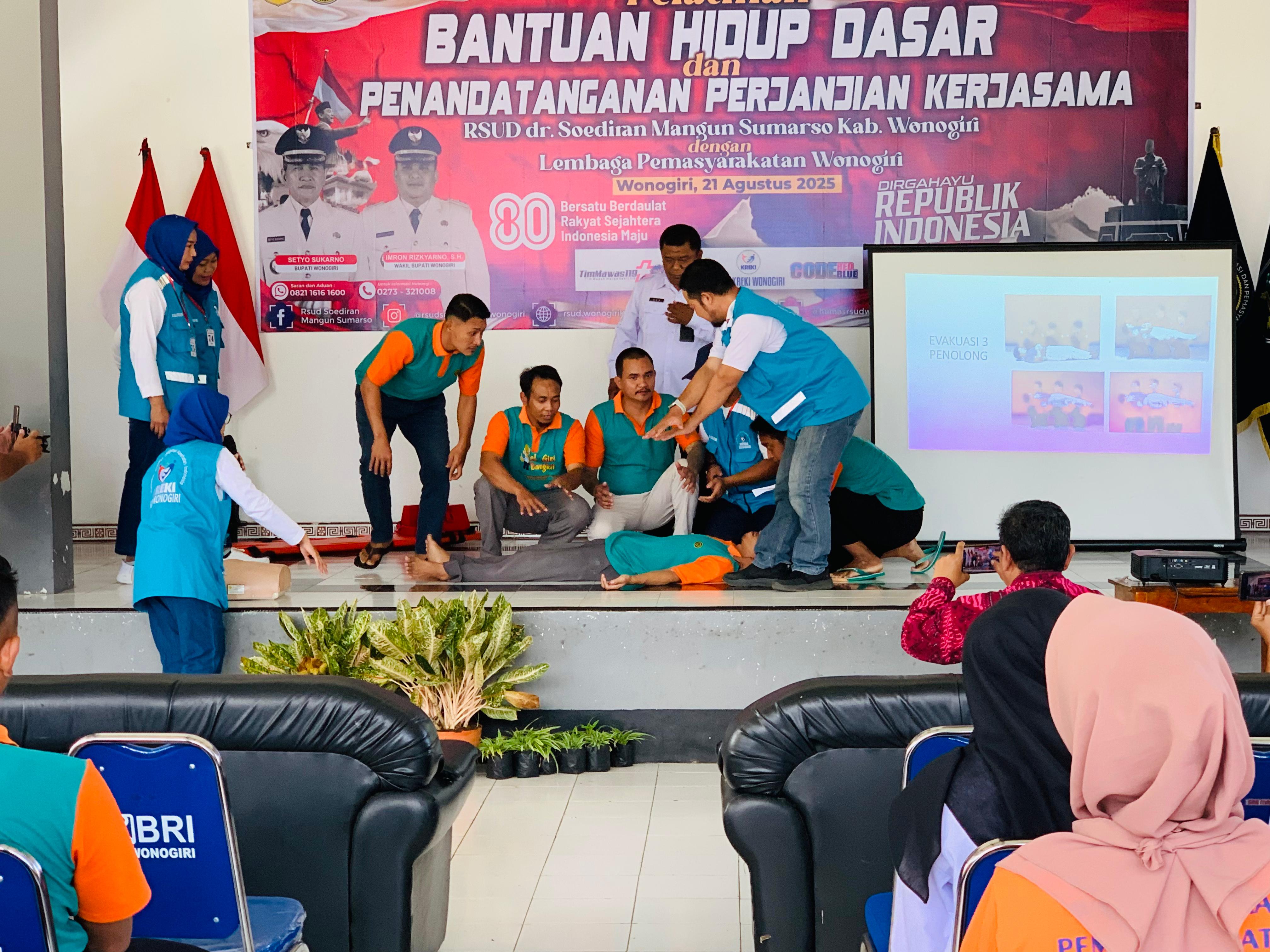 Pelatihan ini bukan hanya bermanfaat bagi pegawai, tetapi juga memberikan bekal pengetahuan penting bagi WBP.