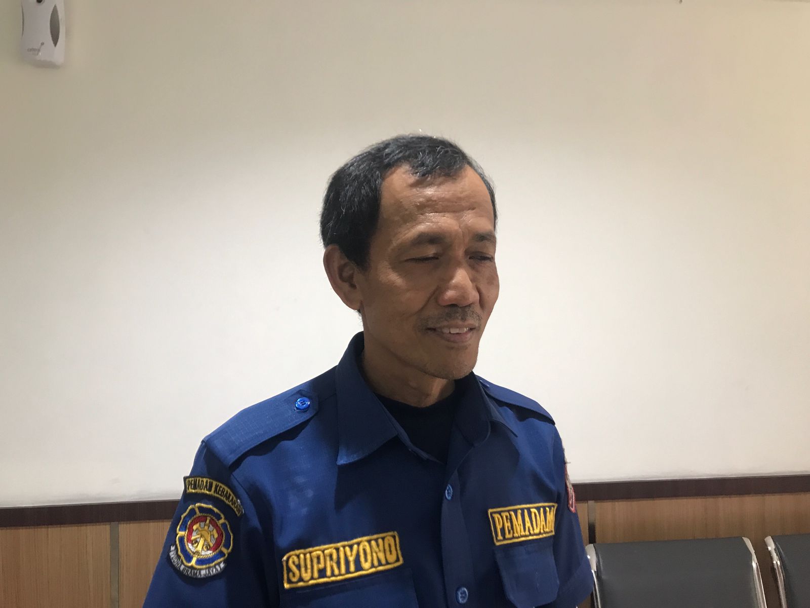 Kabid Damkar Satpol PP Boyolali Supriyanto.
