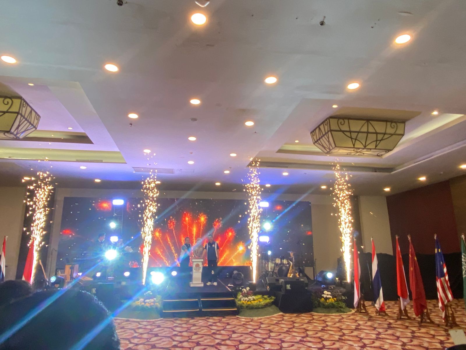MERIAH: Opening ceremony ASBC 2025 di salah satu hotel di Kota Solo, Minggu (24/8) malam.