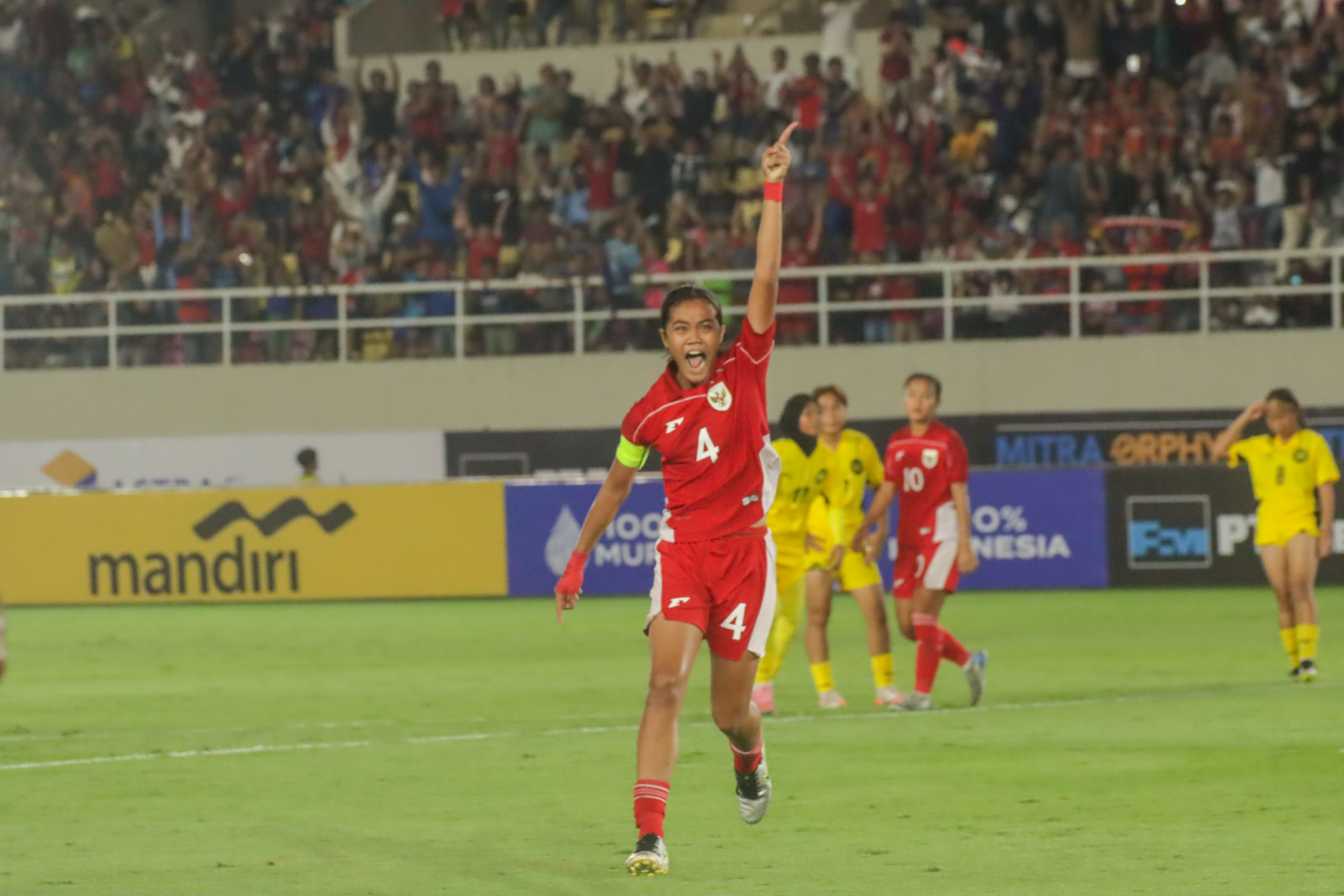 Timnas Putri U-16 Indonesia kalahkan Malaysia 3-1 di ajang ASEAN Championship 2025.