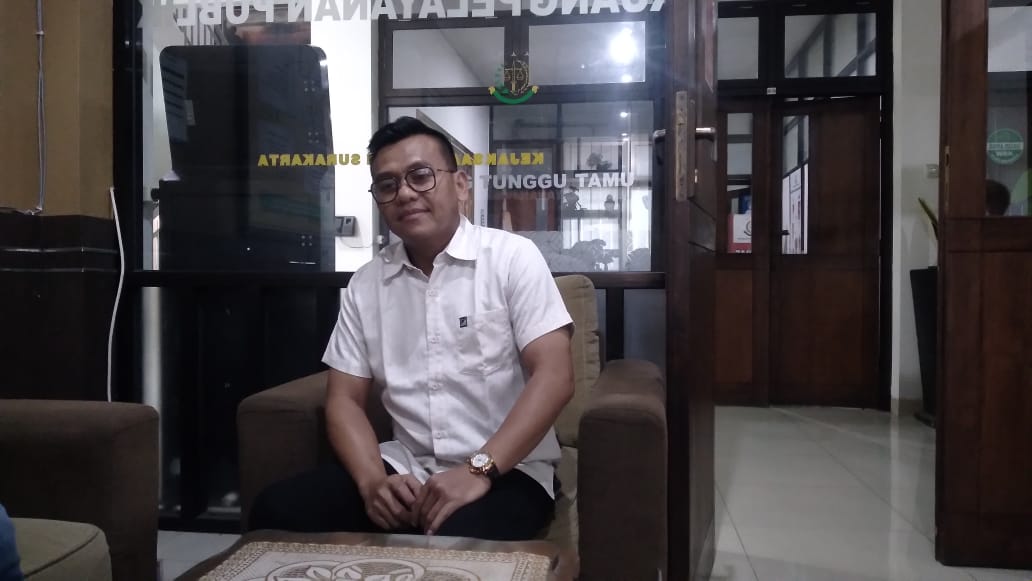 Kasi Intelijen Kejari Solo Widhiharso Nugroho