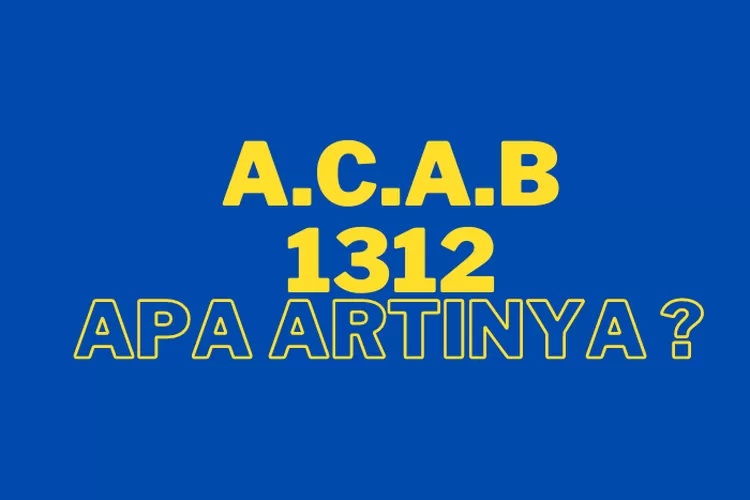 Makna kode 1312 dan ACAB viral usai demo 28 Agustus 2025. Simbol iniviral usai tewasnya ojol Affan Kurniawan dilindas Rantis Brimob.