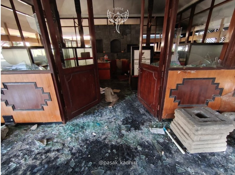 kondisi Museum Bagawanta Bhari Kediri saat ini.