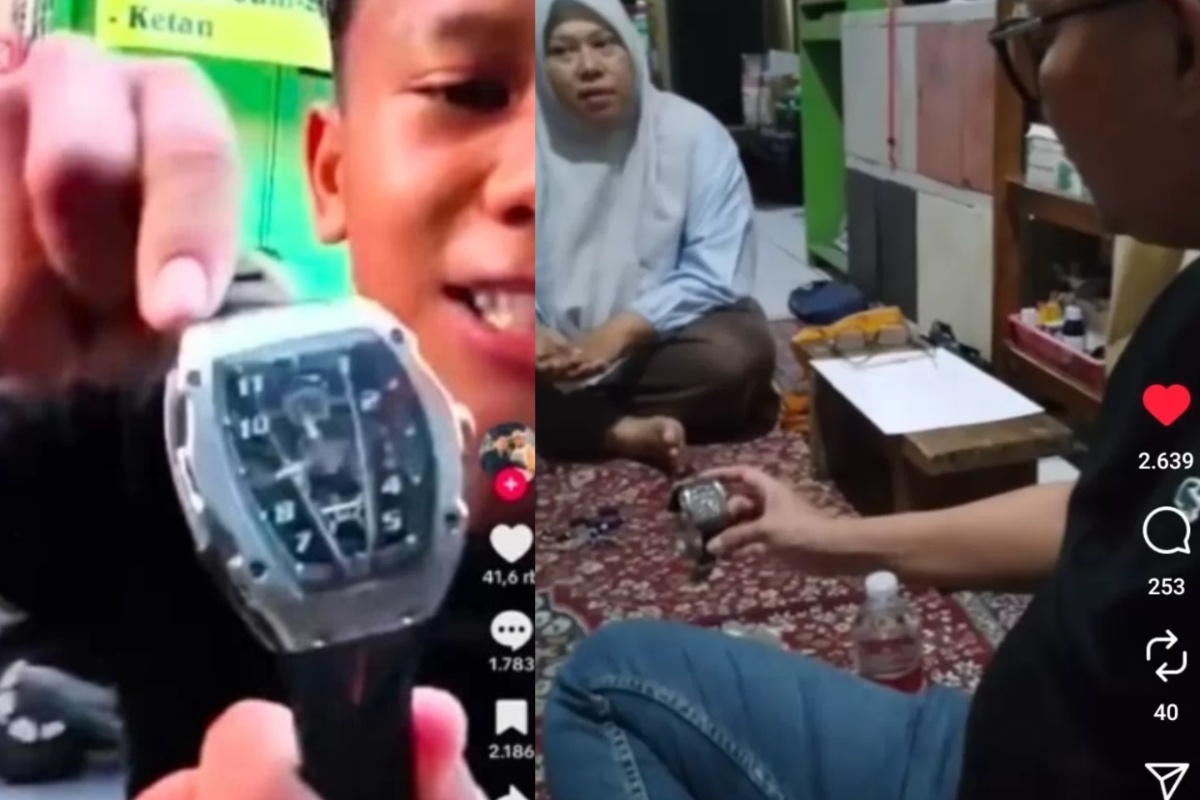 Jam tangan Rp 11 miliar milik Ahmad Sahroni dikembalikan oleh ibu penjarah, mendapat pujian netizen atas tindakan terpuji.