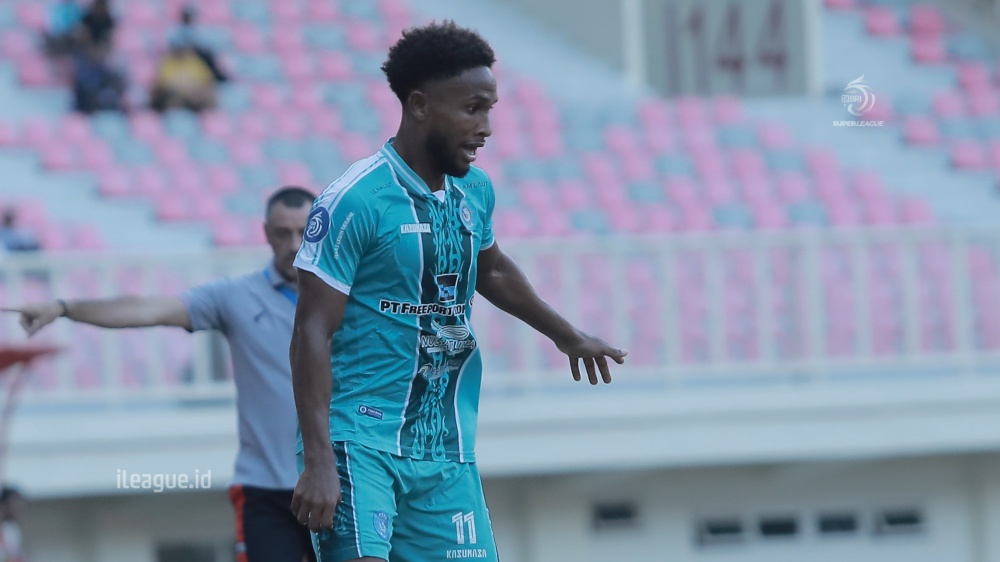 Williams Lugo saat membela PSBS Biak di Liga 1.