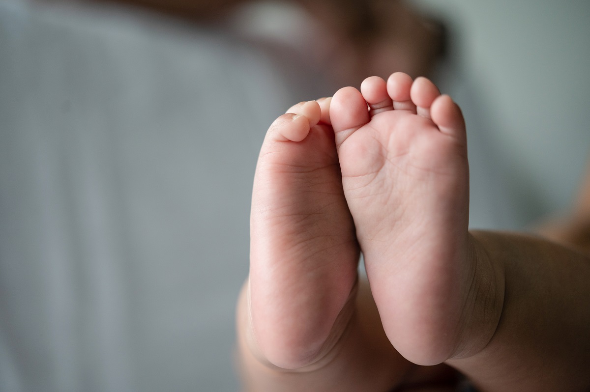 Ilustrasi kaki bayi.