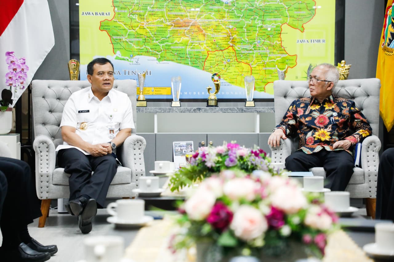Gubernur Jateng Ahmad Luthfi menerima audiensi perwakilan Asosiasi Perguruan Tinggi Swasta Indonesia (Aptisi) Jawa Tengah, Rabu (3/9/2025).