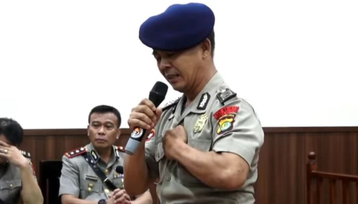 Bripka Rohmat, sopir rantis Brimob yang lindas ojol Affan Kurniawan.