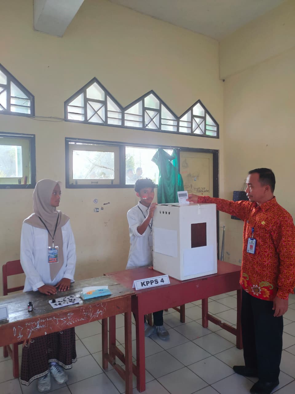 Proses Pilketos di MAN Wonogiri, Rabu (3/9/2025).