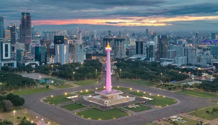 Monumen Nasional alias Monas, salah satu ikon Jakarta.