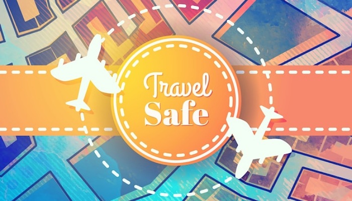 Ilustrasi imbauan travel warning.