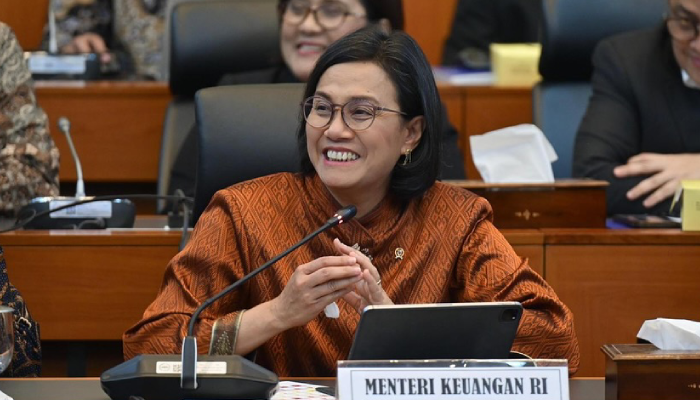Sri Mulyani Indrawati saat jabat Menteri Keuangan.