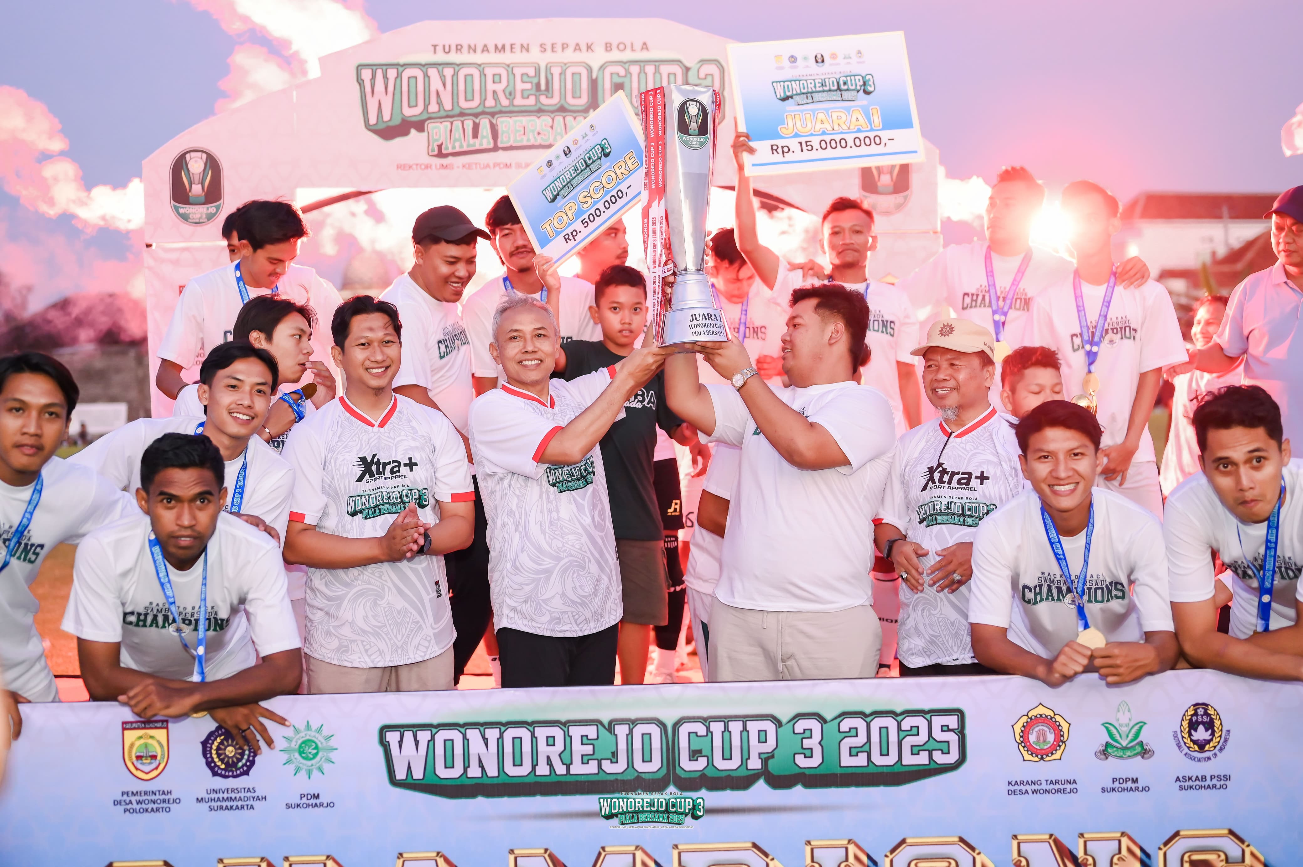 MERIAH : Final Wonorejo Cup 3: 4.000 Penonton Padati Lapangan