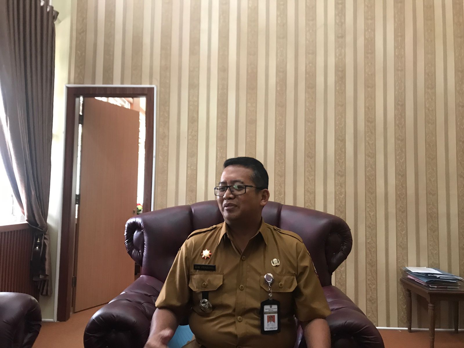 Plt Kepala Dispermasdes Ari Wahyu Wibowo.