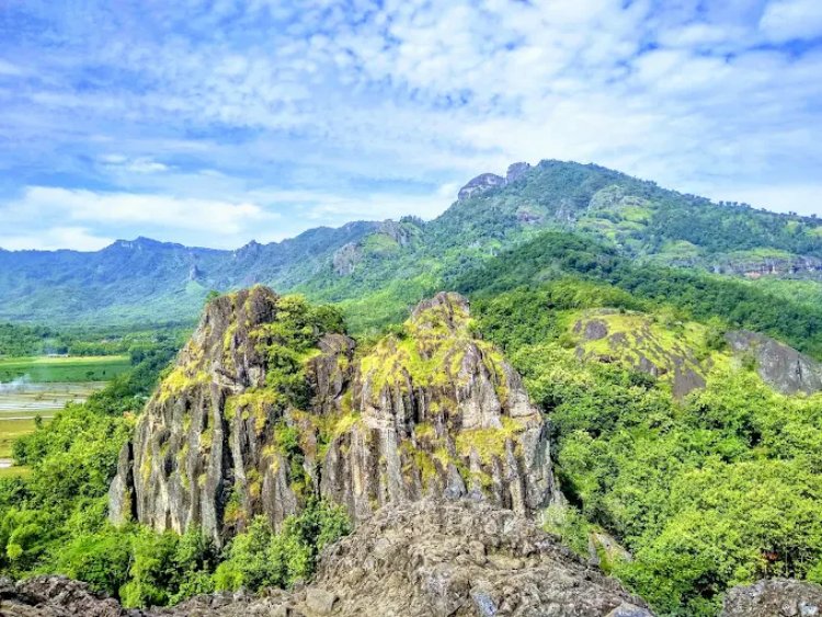 Gunung Sepikul jadi salah satu lokasi wisata di Sukoharjo.