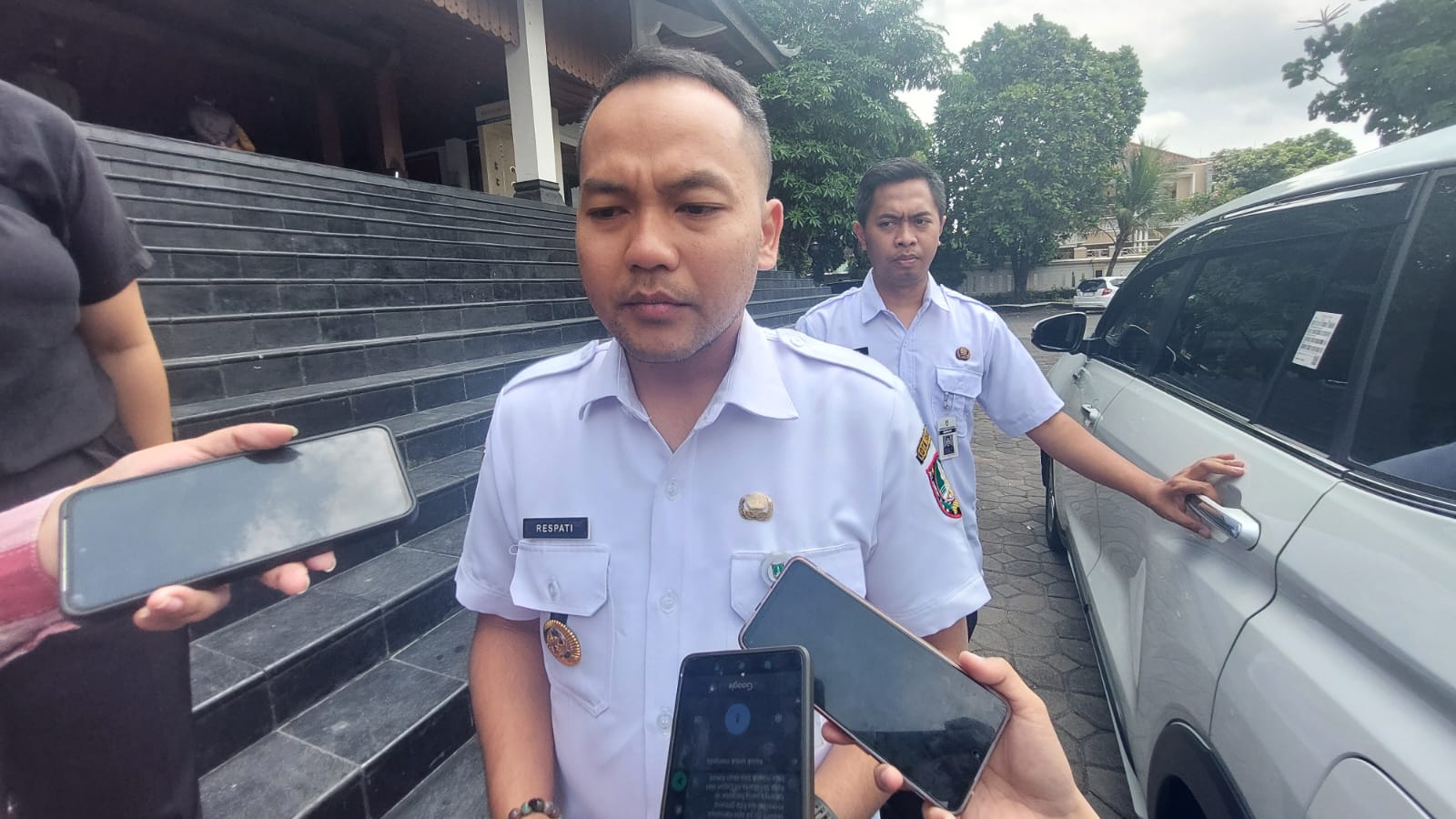 Walikota Solo Respati Ardi ditemui di kompleks DPRD Solo, Rabu (10/9/2025).