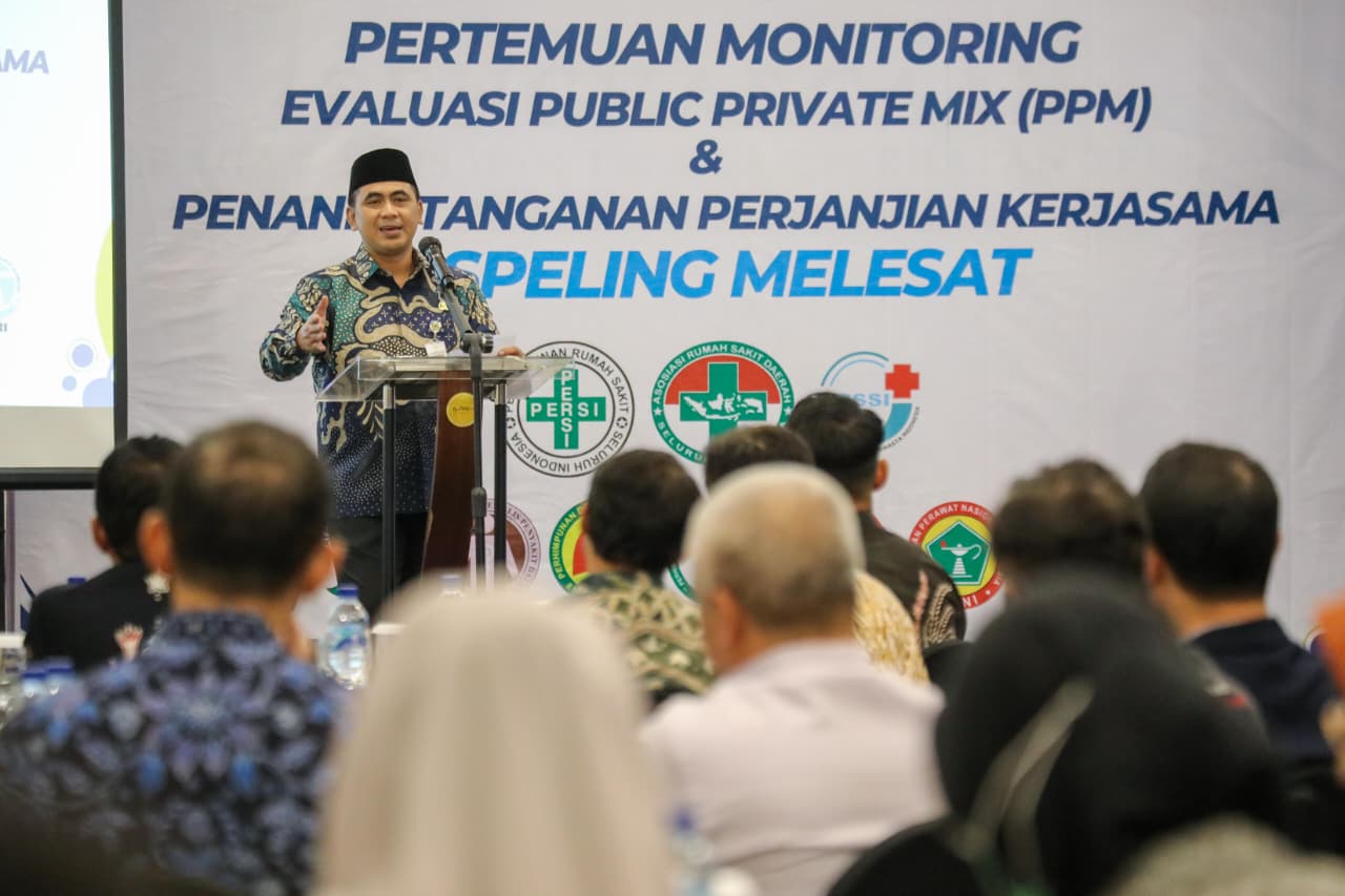 Wagub Jateng Taj Yasin hadiri Monitoring dan Evaluasi Public Private Mix TBC dan Intervensi TBC-HIV di Rooms Inc Hotel Pemuda, Semarang, Kamis (11/9/2025).
