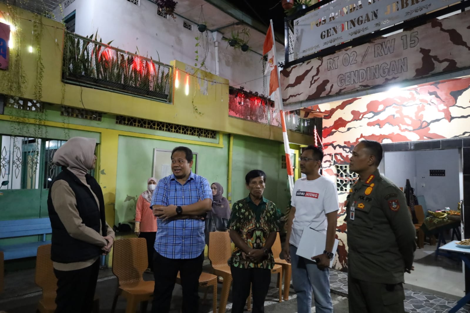 Inspektur Jenderal Kementerian Dalam Negeri (Kemendagri) Republik Indonesia Sang Made Mahendra Jaya ke Kota Solo, Kamis (11/9) malam.