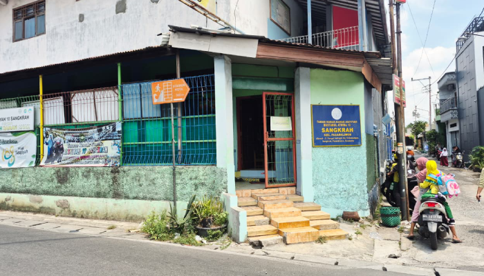 TK tempat bocah yang alat kelaminnya digunting teman.
