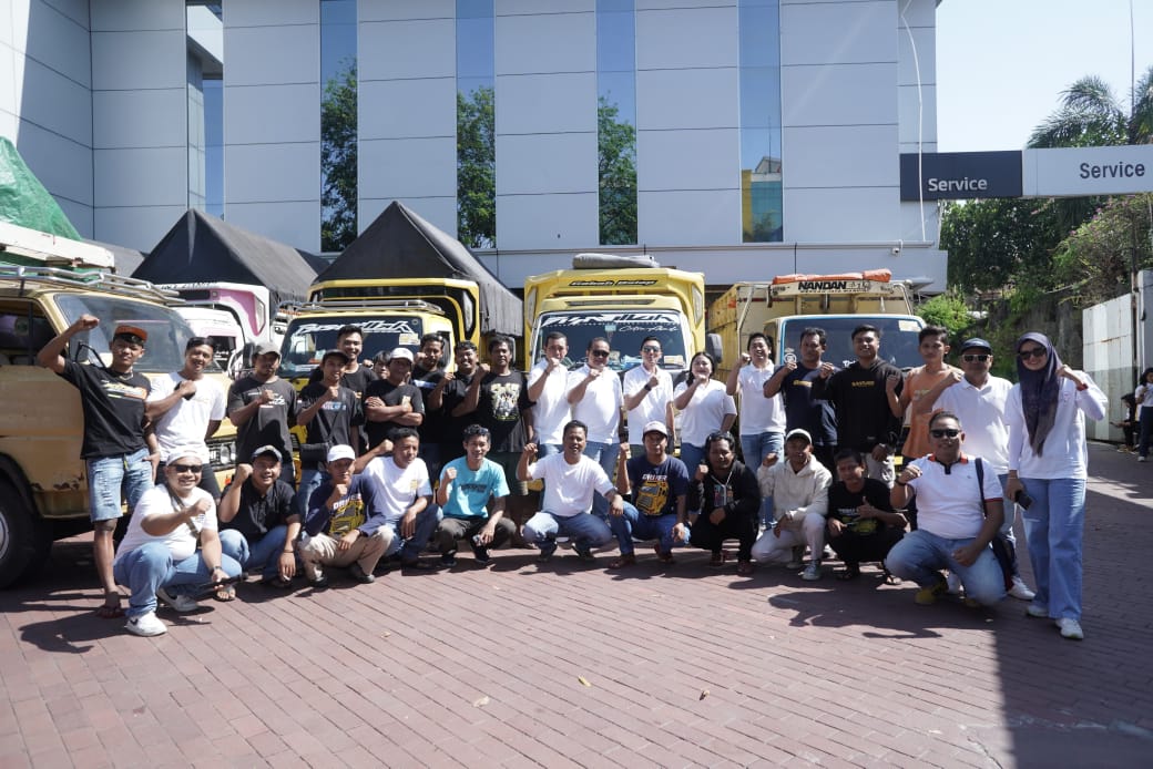 Gebyar 55 Tahun Mitsubishi Fuso yang digelar PT Sun Star Motor.