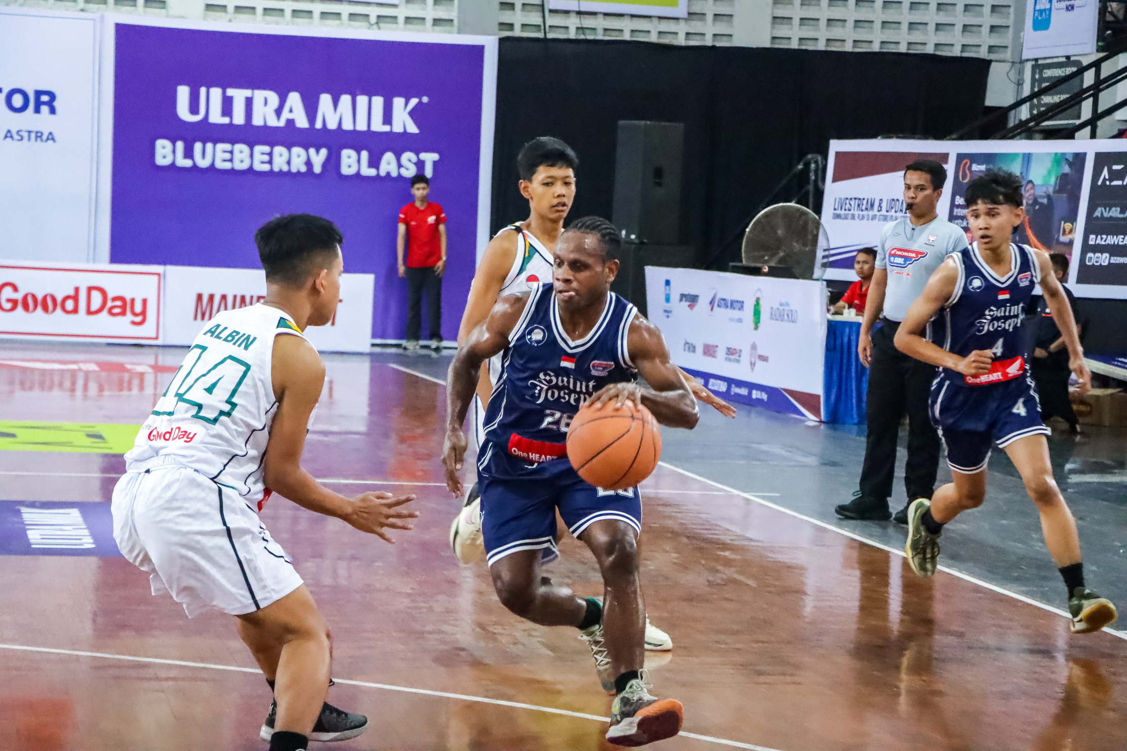 Sritex Arena jadi tuan rumah ajang Honda DBL with Kopi Good Day 2025 Central Java-South
