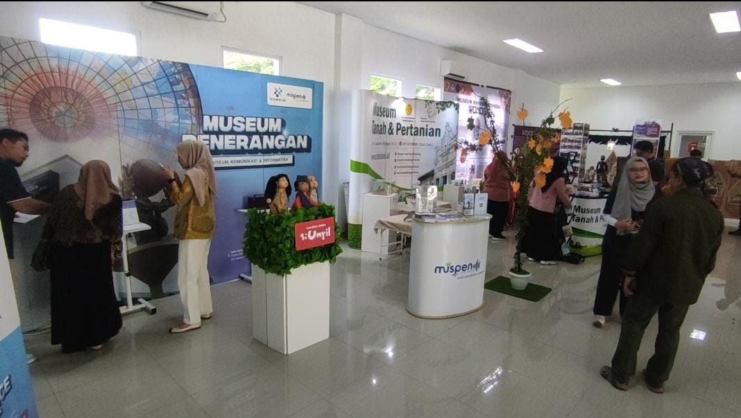 Museum Jelajah 2025 yang digelar di Sentra Industri Kreatif dan Kerajinan (SIKK) Nglangon, Kecamatan Sragen, Selasa (16/9/2025). (Ahmad Khairudin/Radar Solo)
