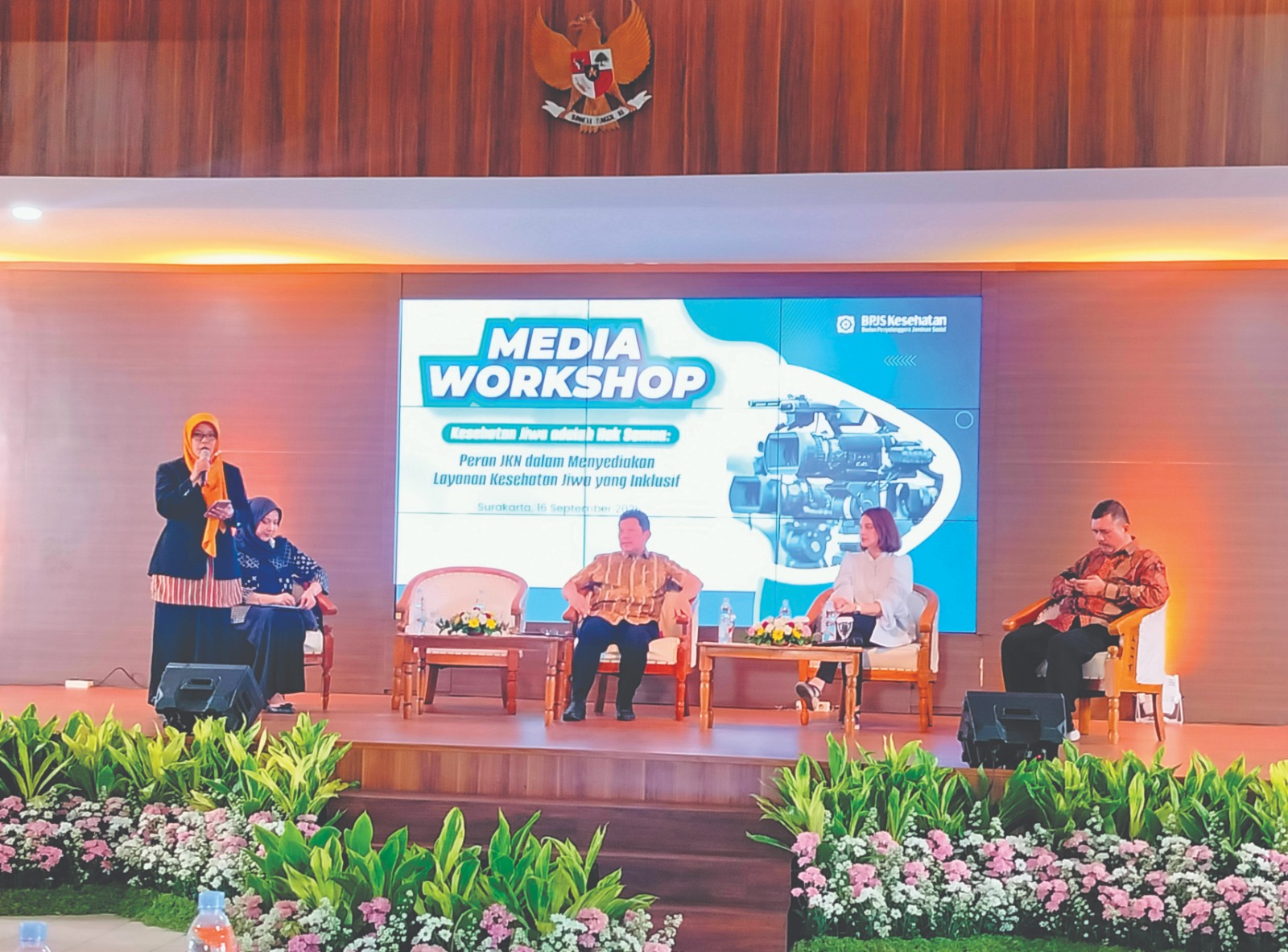 Media Workshop di RSJD Solo, Selasa (16/9).