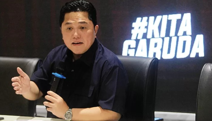 Menpora sekaligus Ketua Umum PSSI Erick Thohir.