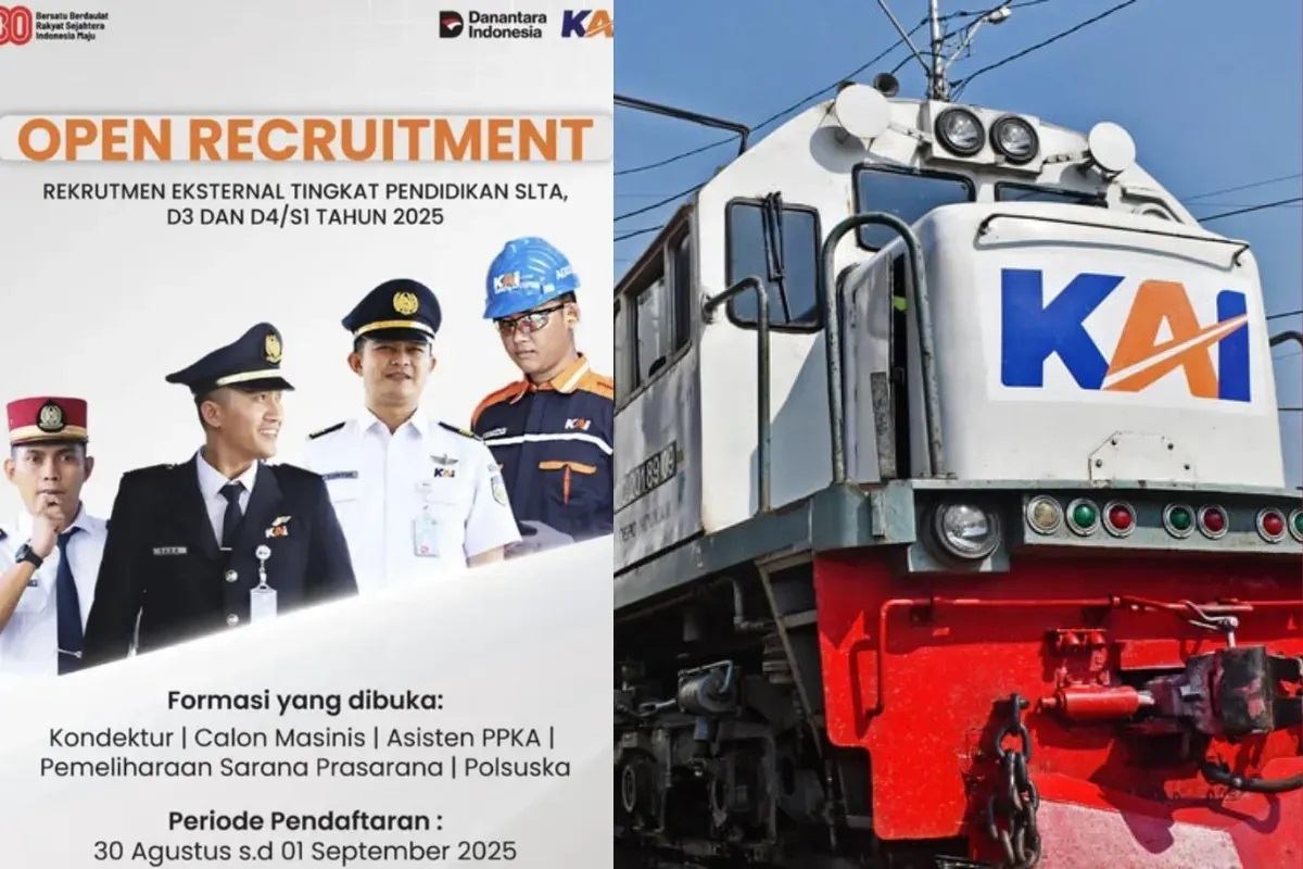 Pengumuman hasil seleksi administrasi Rekrutmen KAI 2025 rilis Jumat. Cek link resmi, syarat kelulusan, dan jadwal tahap berikutnya.